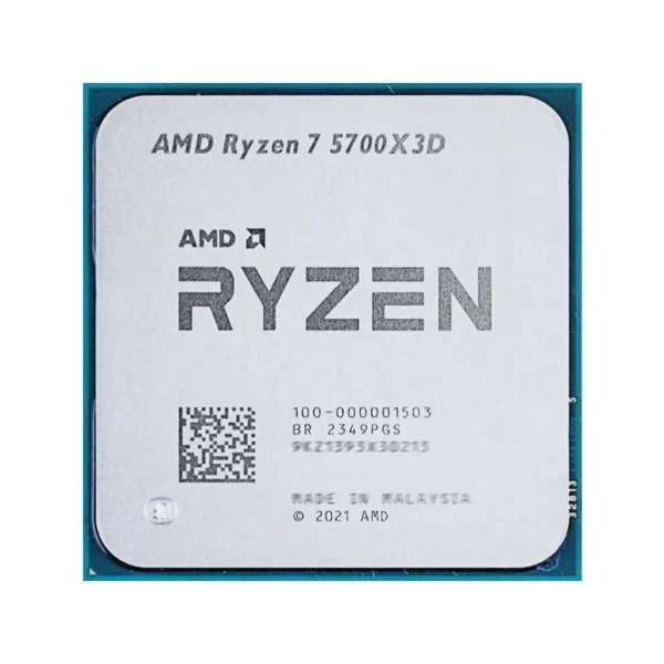 PROCESSADOR AMD RYZEN 7 5700X3D, 8-CORE, 16-THREADS, 3.0GHZ (4.1GHZ TURBO), CACHE 100MB - Imagem 2