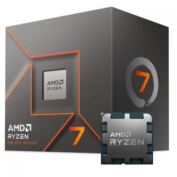 PROCESSADOR AMD RYZEN 7 8400F, 4.2GHZ (5.0GHZ TURBO), 8-CORES 16-THREADS, AM5